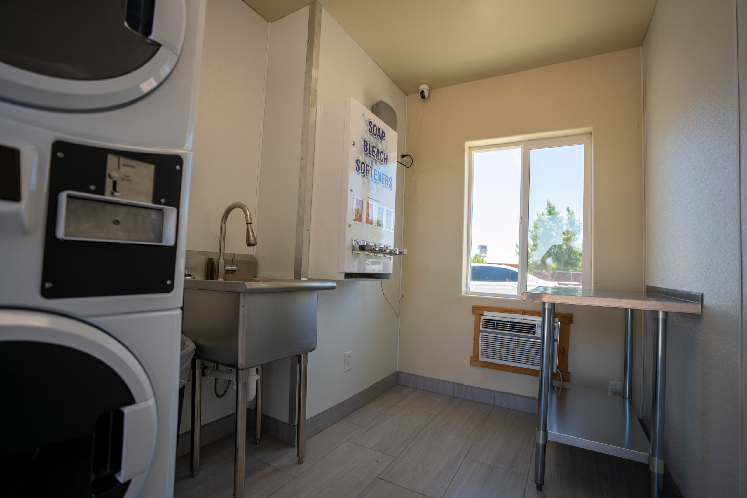 image of laundry facility with sink